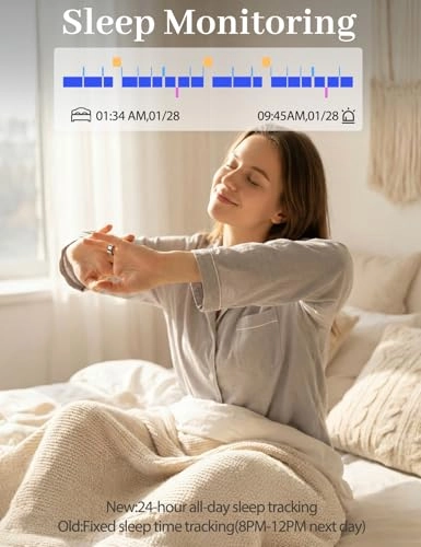 Smart Health Ring 2.0 - 7mm 5.0 sensor