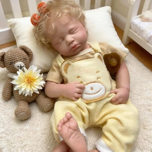 Loulou Reborn Baby Doll - 20 inch Full Body Vinyl Girl Ages 3+