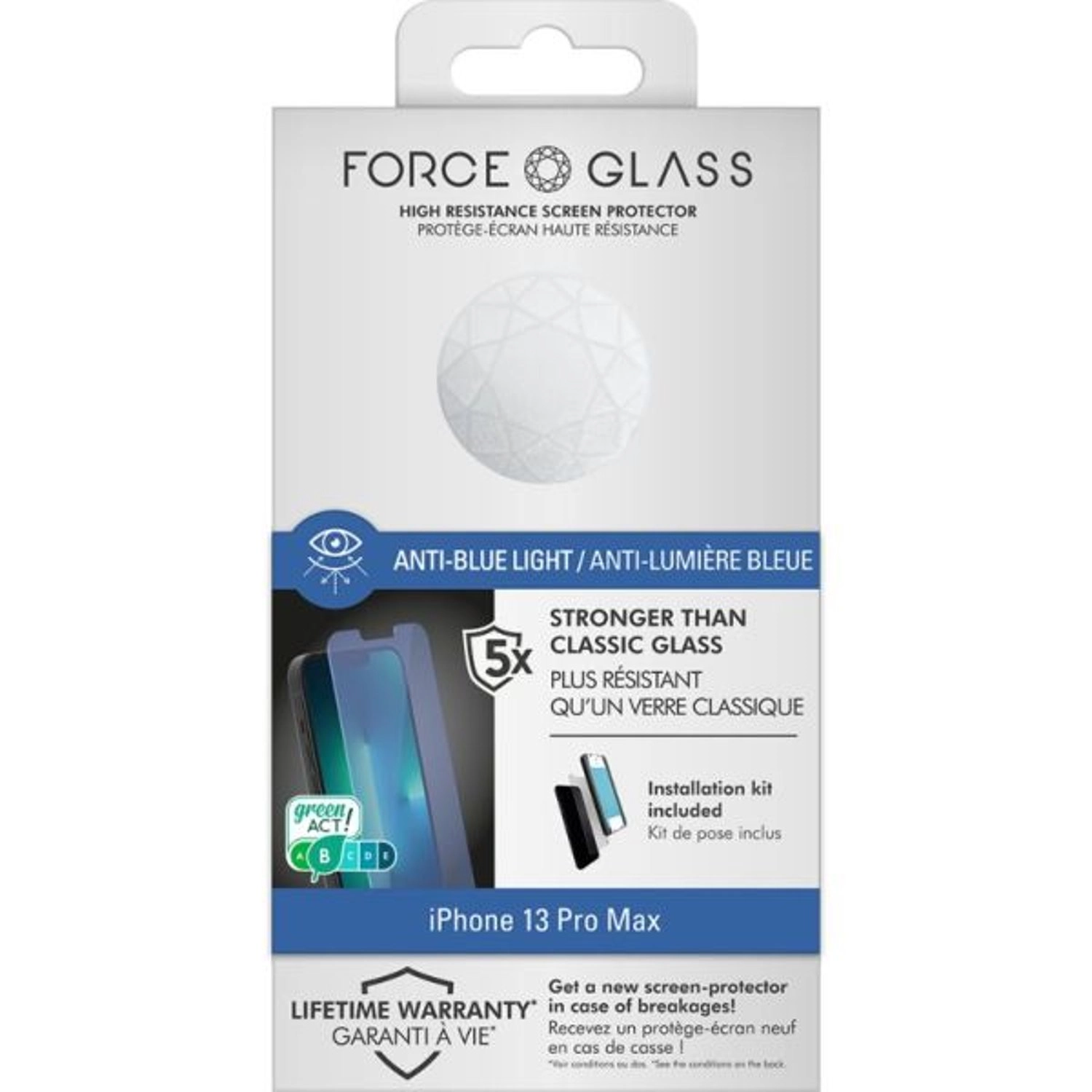 Glass Screen Protector iPhone 13 Pro Max - Clear