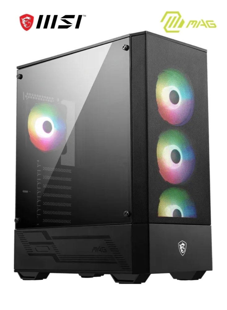 MSI MAG FORGE 112R - Tempered Glass Side Panel Mid Tower
