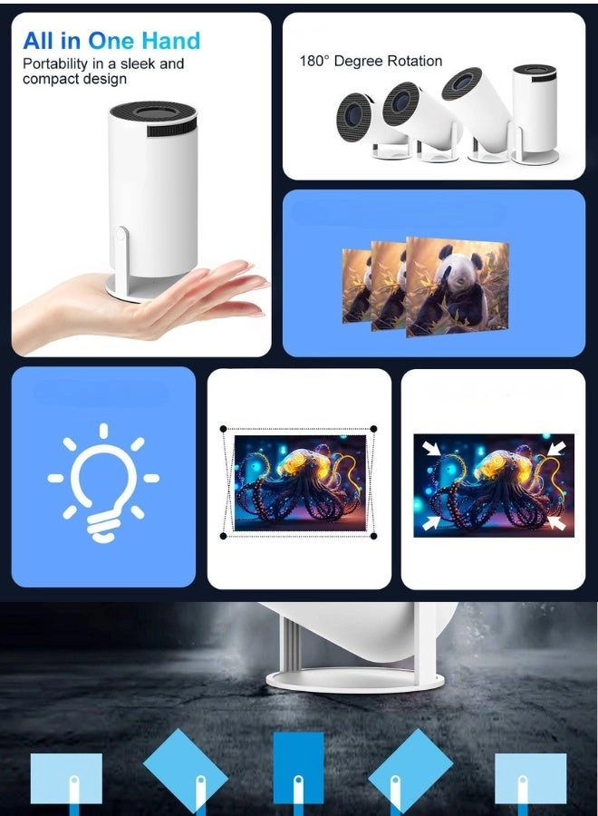 Portable Gaming Projector 4K