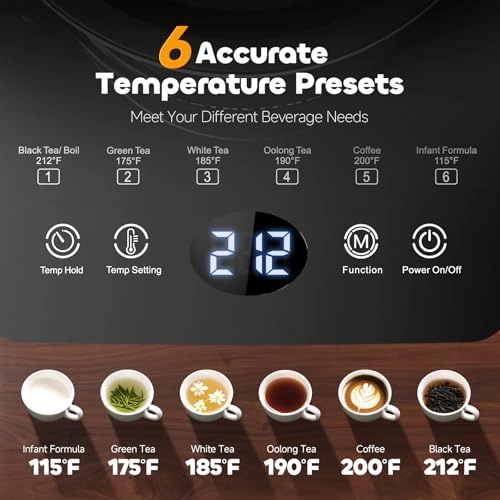 Infuser Glass Electric Kettle