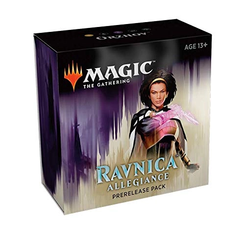 Magic: the Gathering Ravnica Allegiance Prerelease Pack Orzhov + Pre-Release Promo + Booster Pack - 6 + Spindown Counter - d20