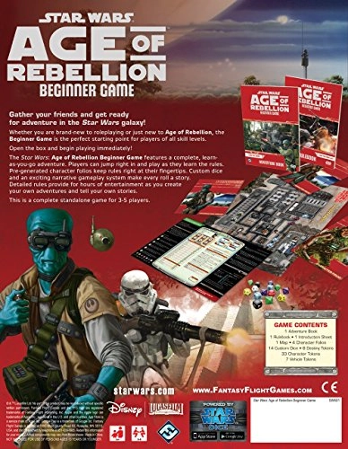 Star Wars: RPG - Age of Rebellion - Beginner Game