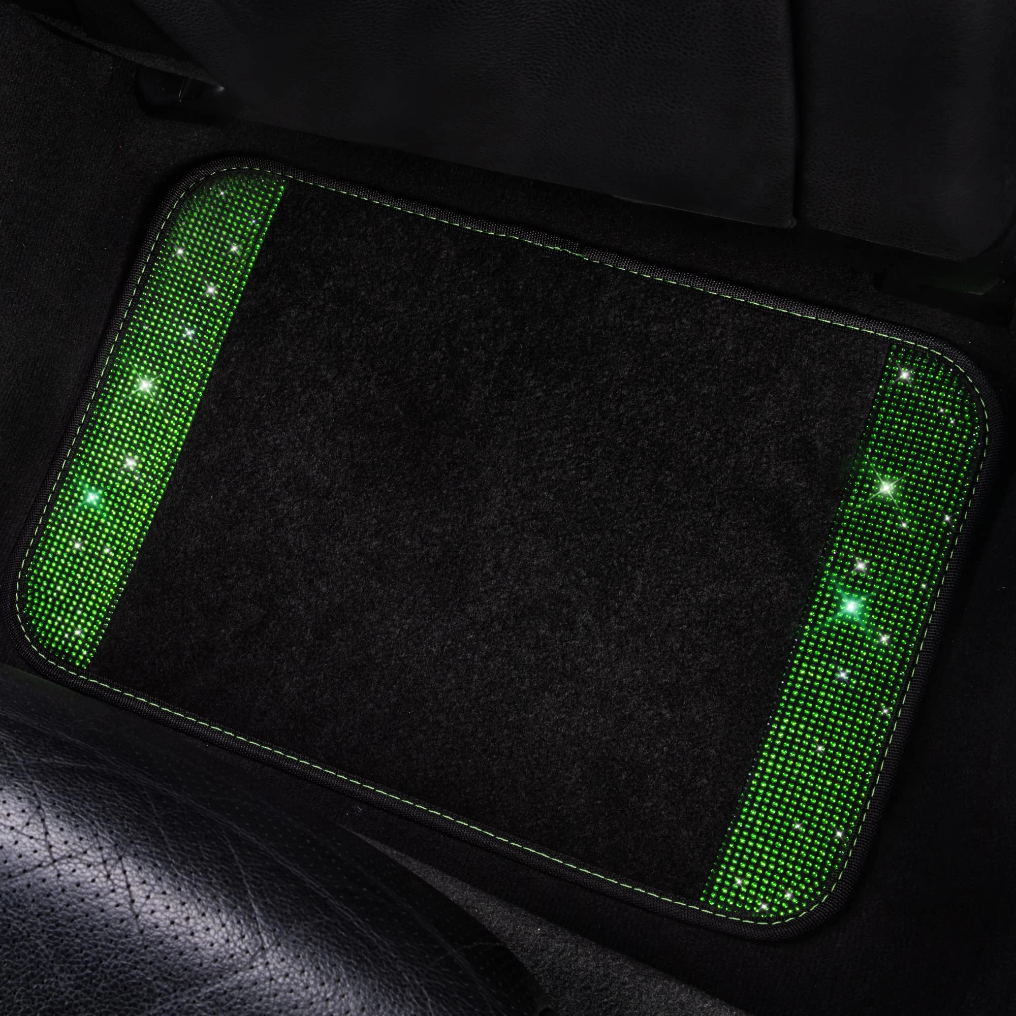 Bling Diamond Car Mats - 4.0 Count Universal Fit