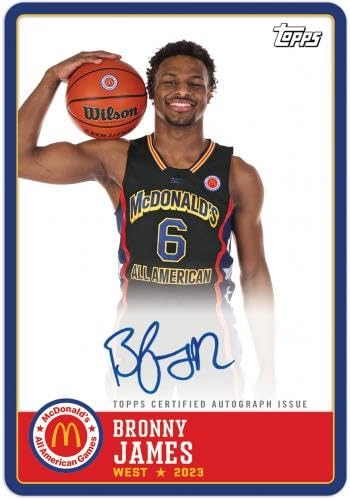 Chrome McDonalds All-American Basketball