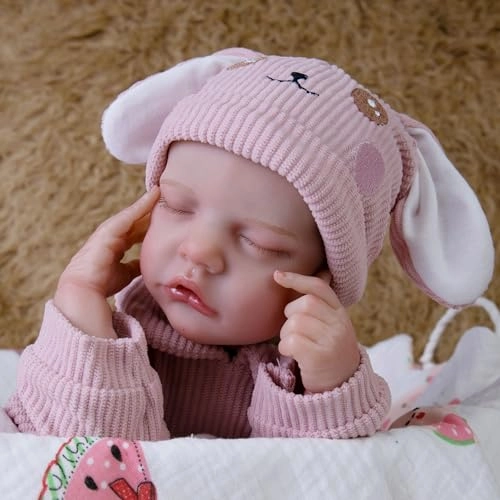 Reborn Baby Doll - 18-Inch Silicone Ages 3+