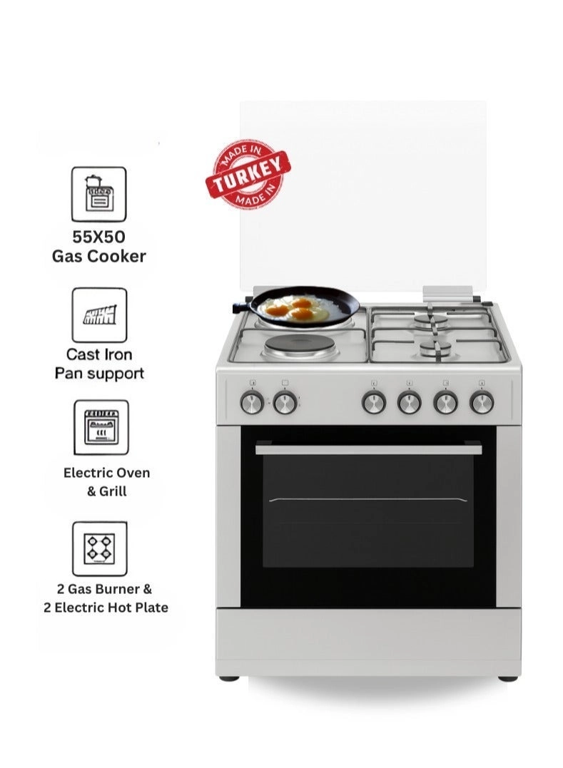 VC5522ESD Dualfuel Cooker