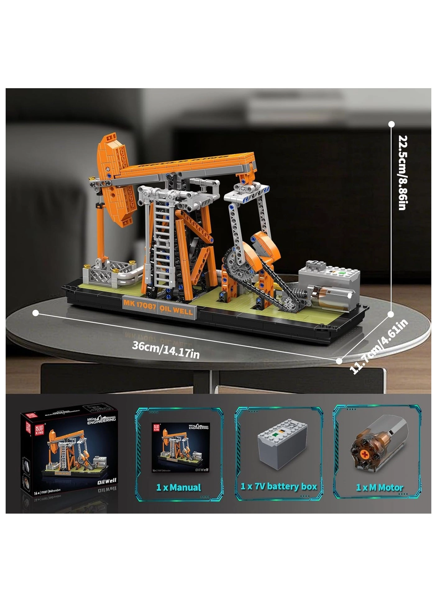 17087 Nodding Donkey Pumpjack
