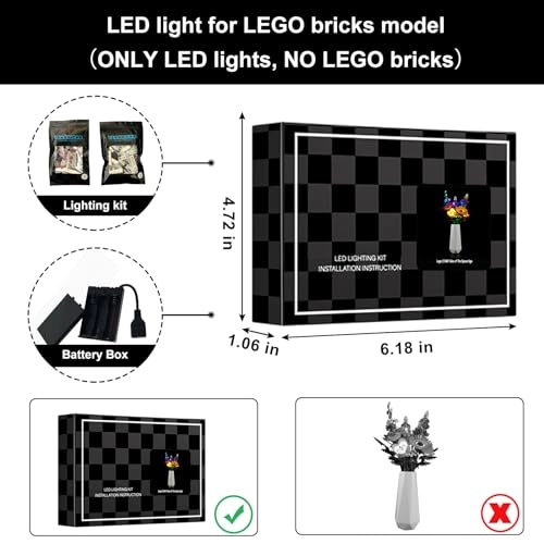 led light for lego 10313