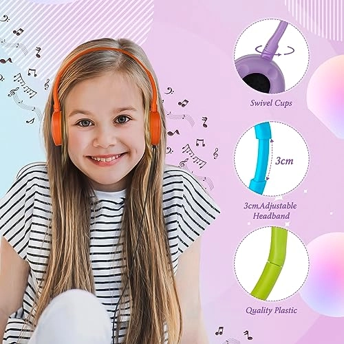 Kids Headphones Wired Headphone 24 Pack