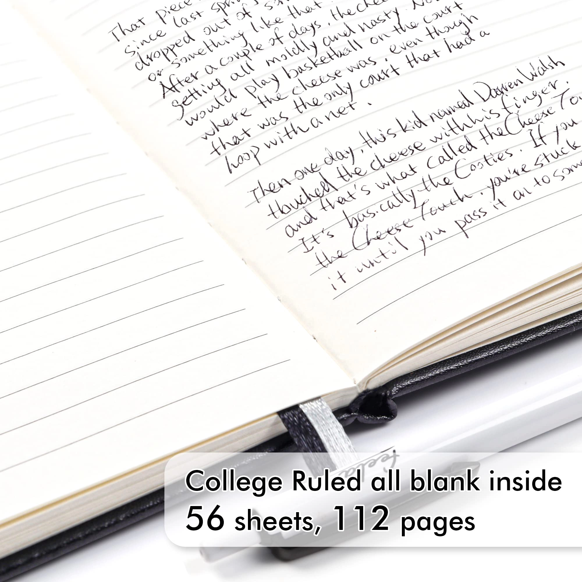 Pocket Notebook A6 Hardcover - Lined 56 Sheets