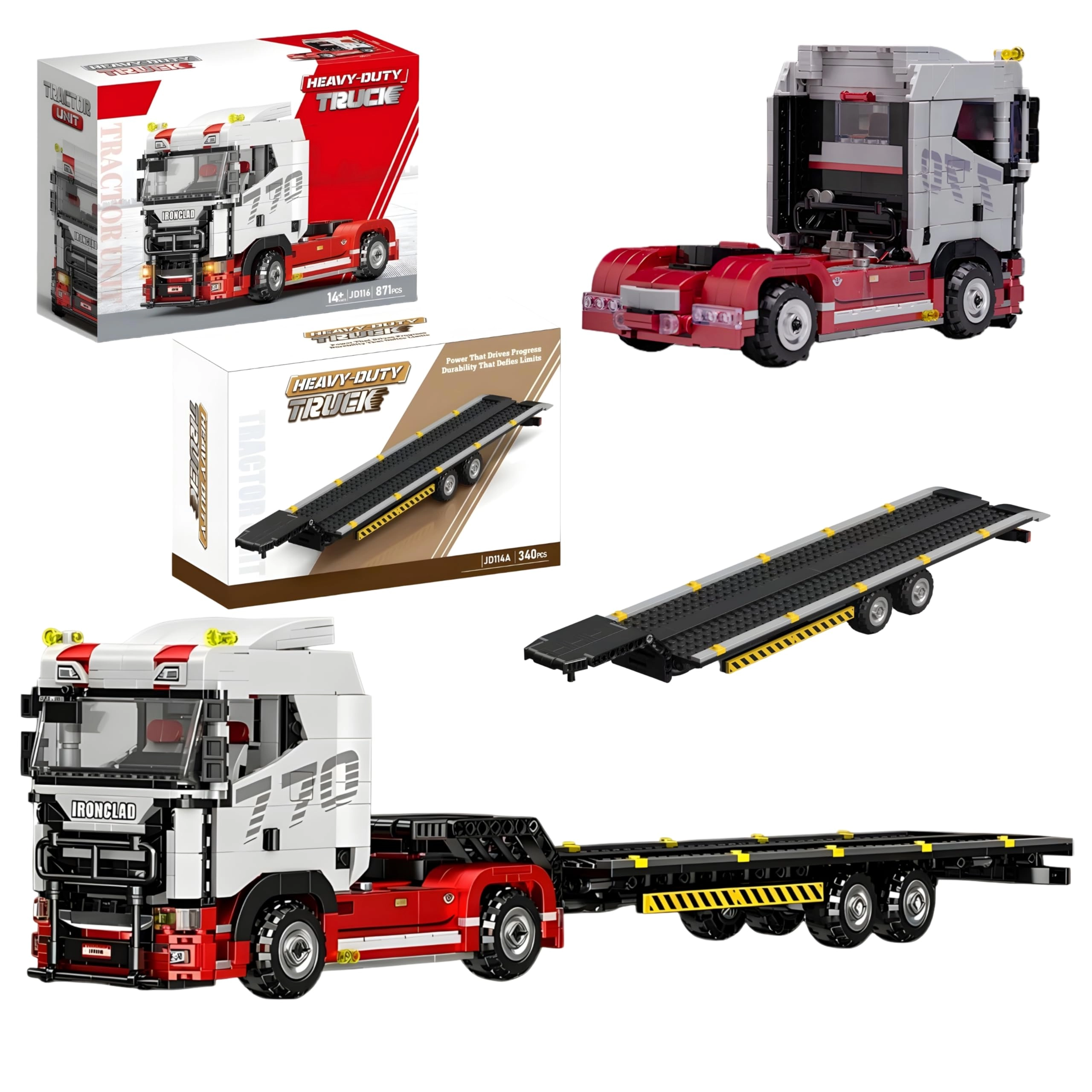 Unativer JD116+A - Heavy Duty Truck Semi Trailer