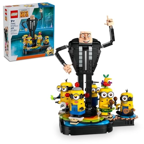 Despicable Me 4 Brick-Built Gru and Minions