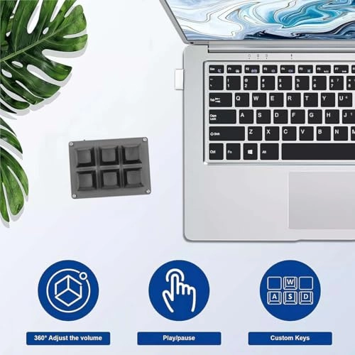 6-Key Wireless Custom Keyboard - Wireless