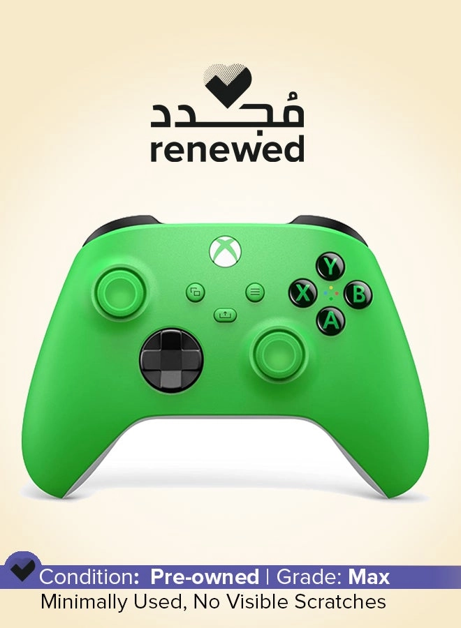Microsoft (Renewed) Wireless Controller - Velocity Green
