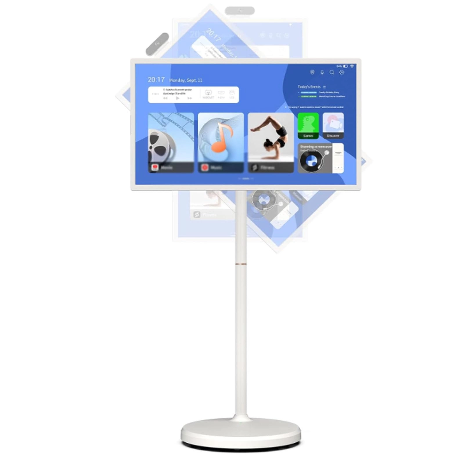 Portable Smart TV - Full HD 27 Inches