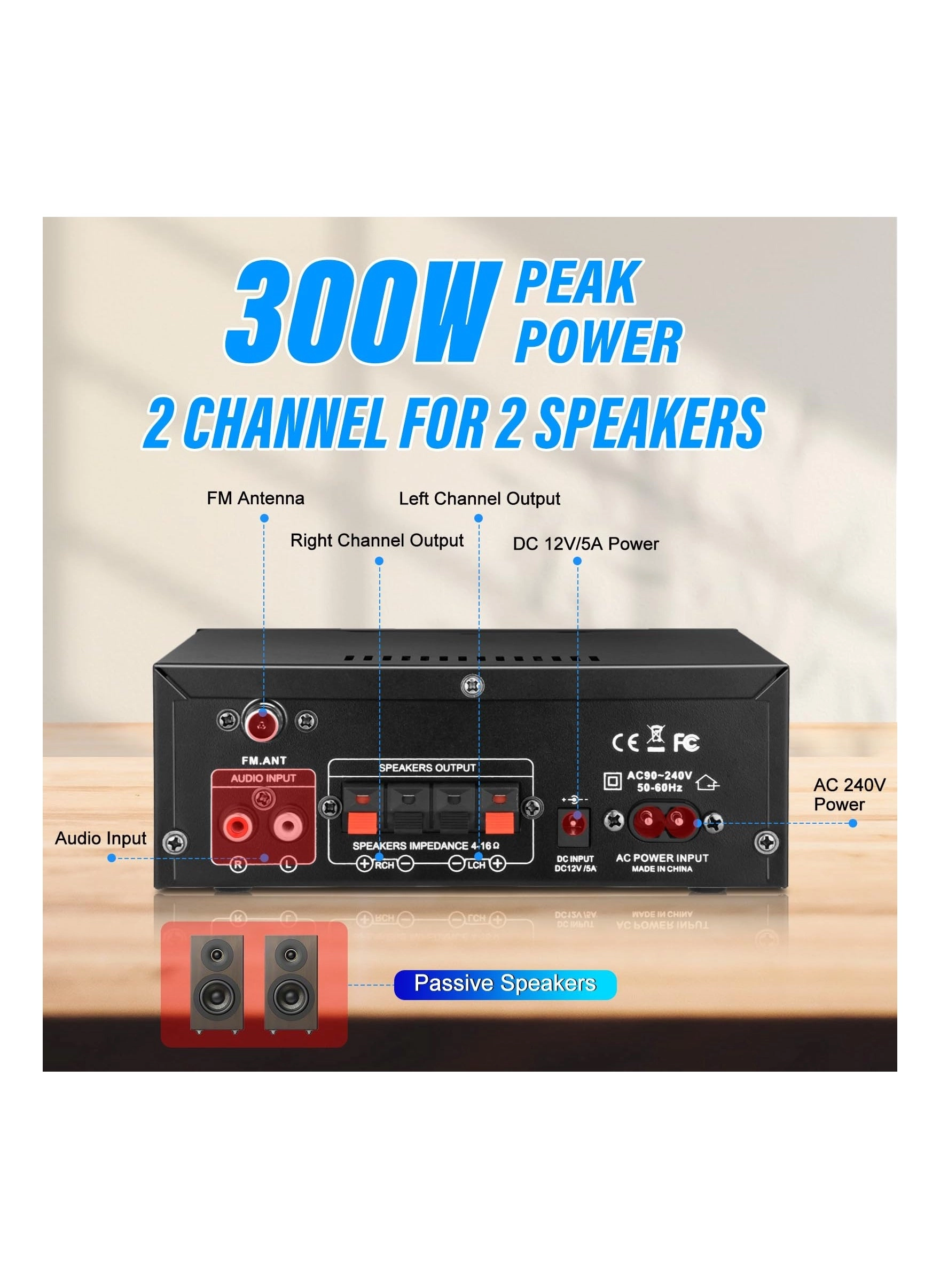 AK45 - 2 channels 40 Watt