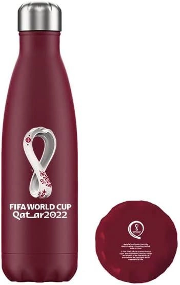 World Cup Qatar 2022 Stainless steel Vacuum Double Wall Bottle - 500ml