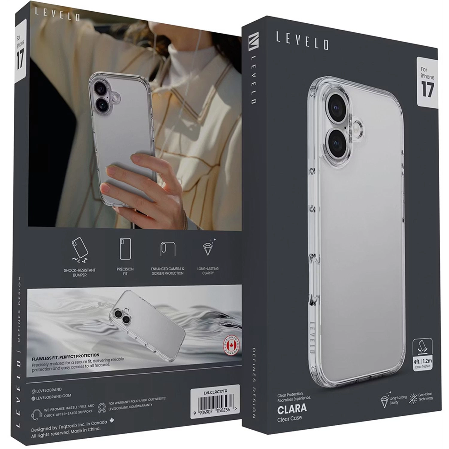 Clara Clear Case with MagSafe for iPhone 17