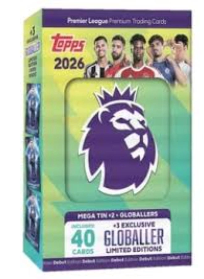 Premier League 2025/2026 Collectible Football Trading Cards - 129pcs Bundle