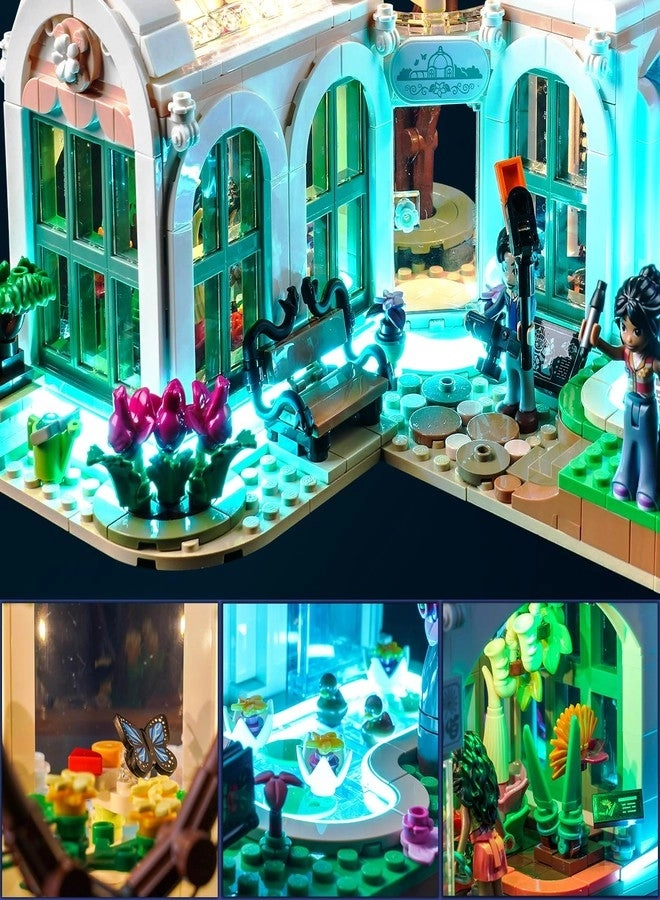 LED Light Compatible with Lego Friends 41757 Botanical Garden Building - Remote Control Lighting Kit