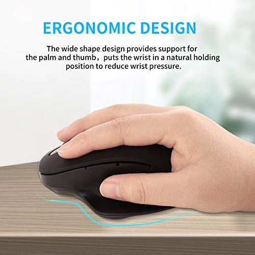 Dual Mode Silent Mouse - Wireless