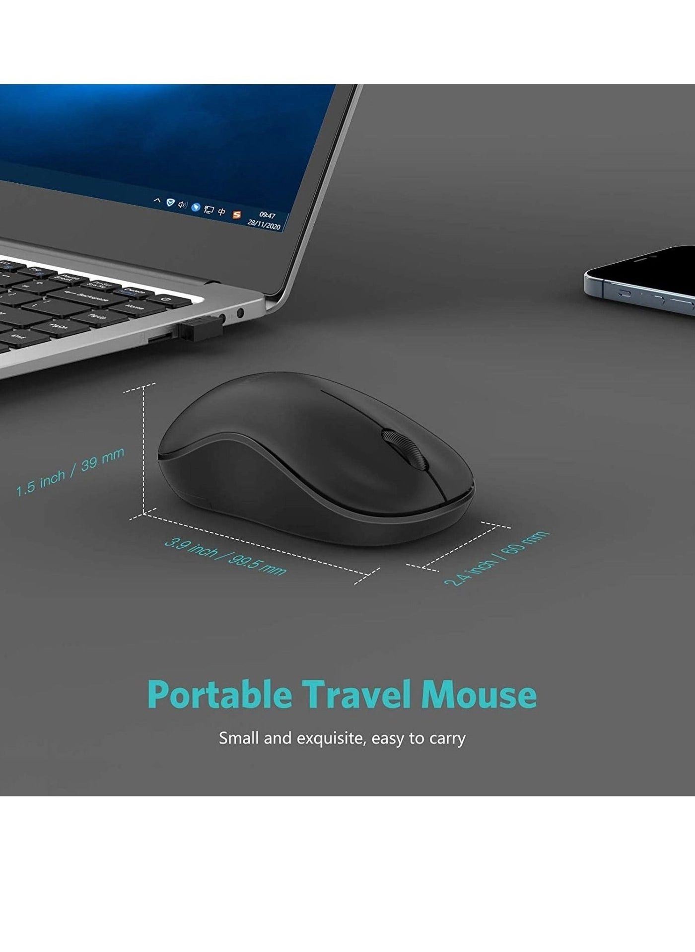 Dual Mode Bluetooth Mouse - Wireless