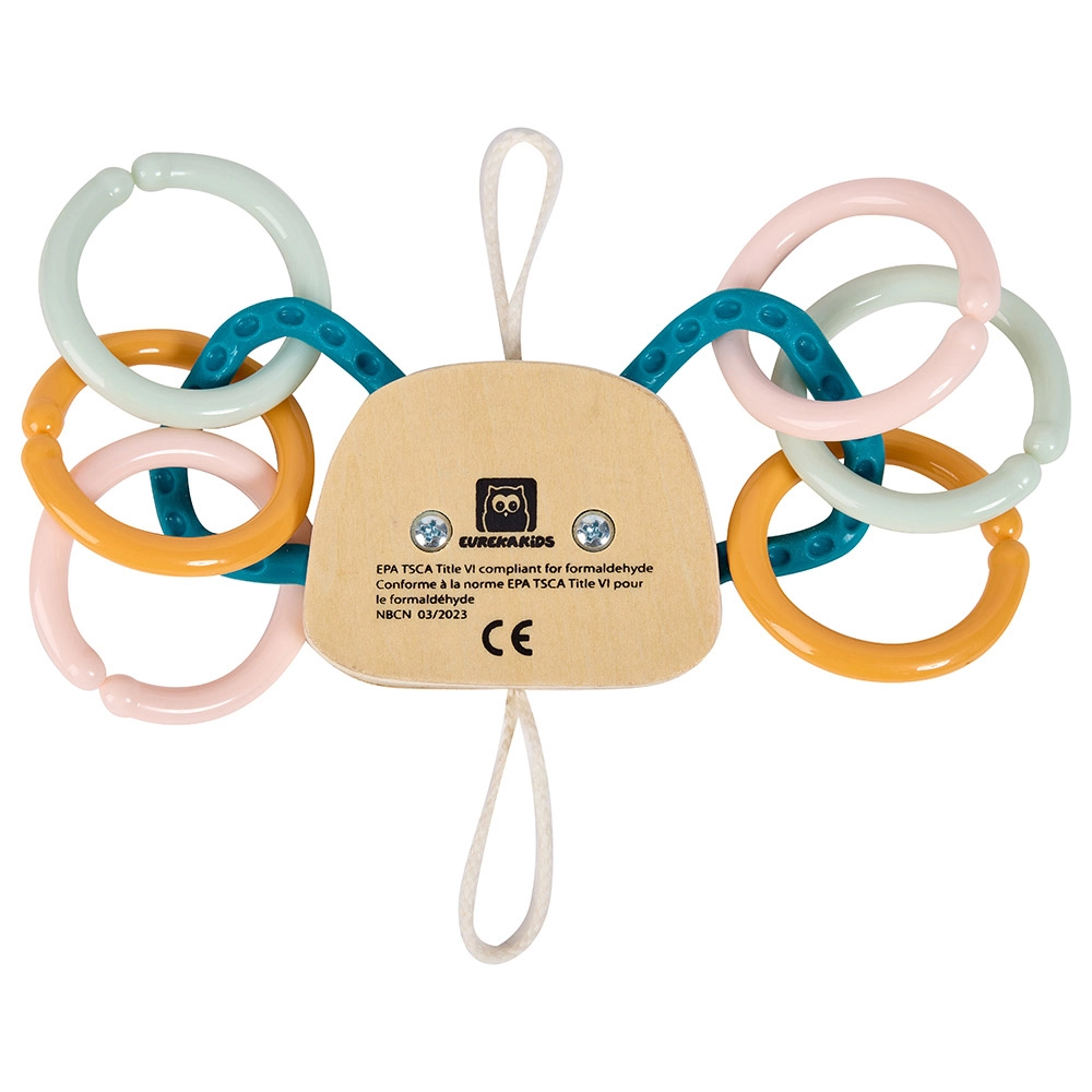 Cucu Teether Koala - Wood, silicone and plastic.