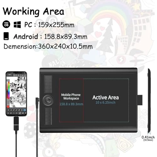 M10K2018 - 10x6 Inch 8192 Levels