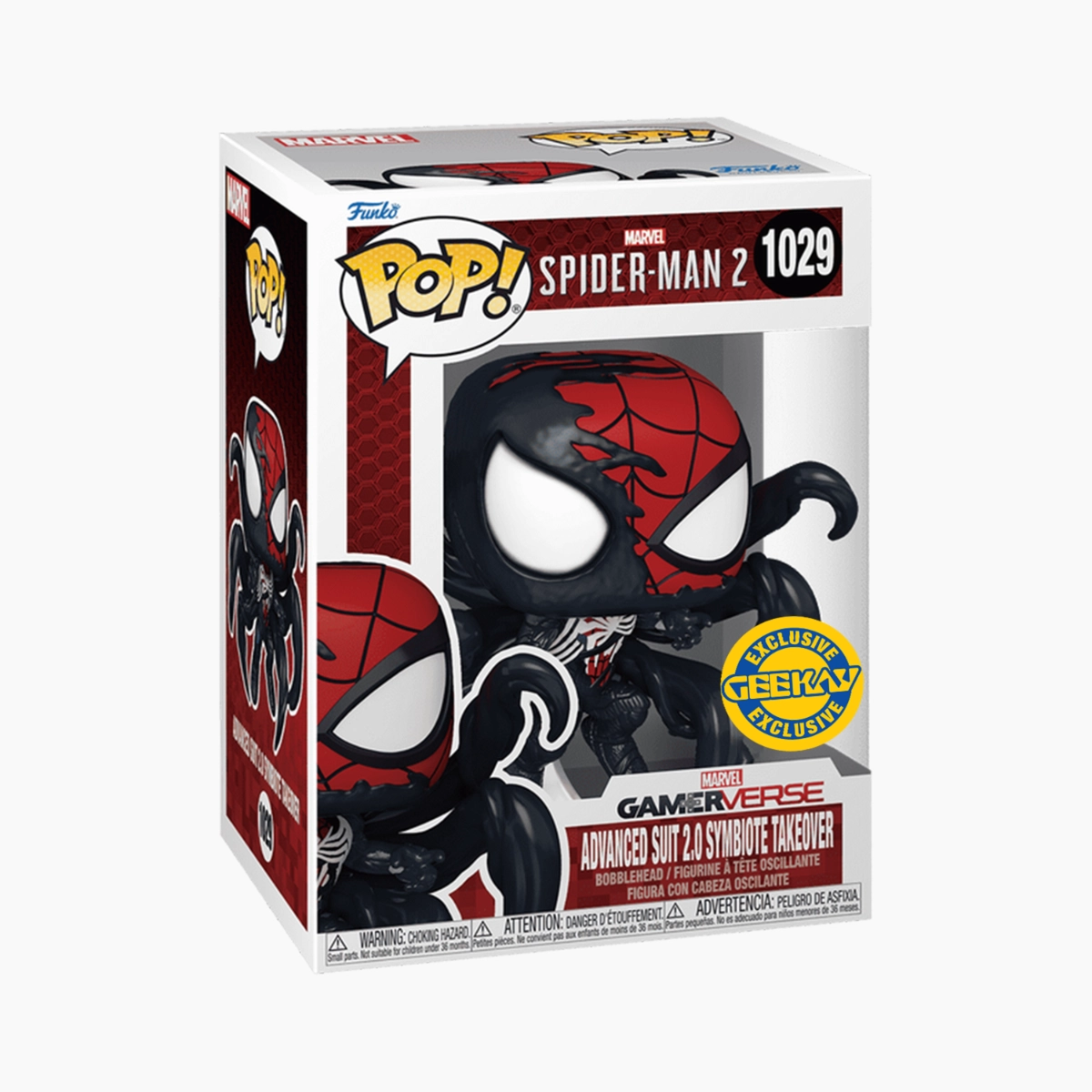 Spider-Man - Marvel - Spider-Man 2 Advanced Suit 2.0 Symbiote Takeover