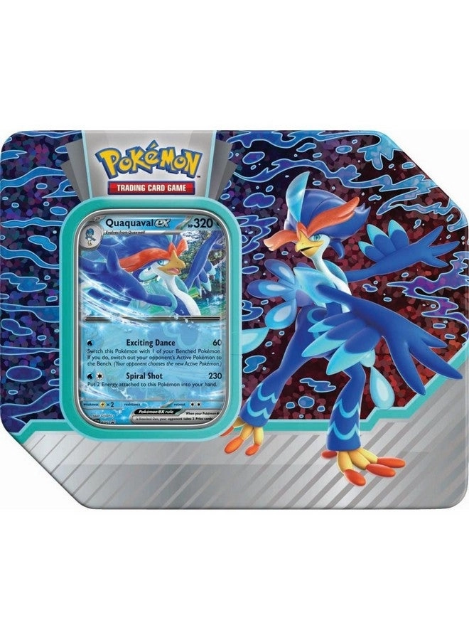 Pokémon Paldea Partners Quaquaval Ex Tin