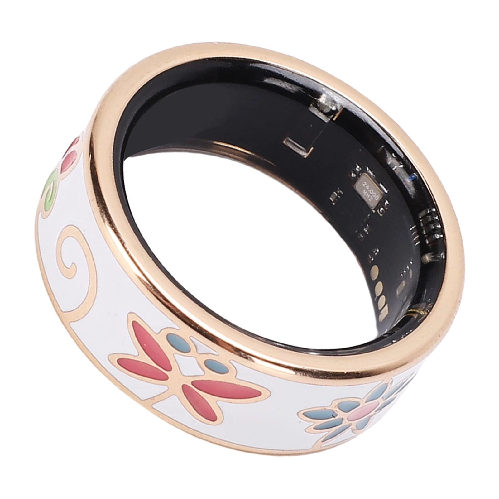 Wisoqu Smart Ring - 13 ID: 22.2mm/0.87in, Circumference: 69.7mm/2.74in