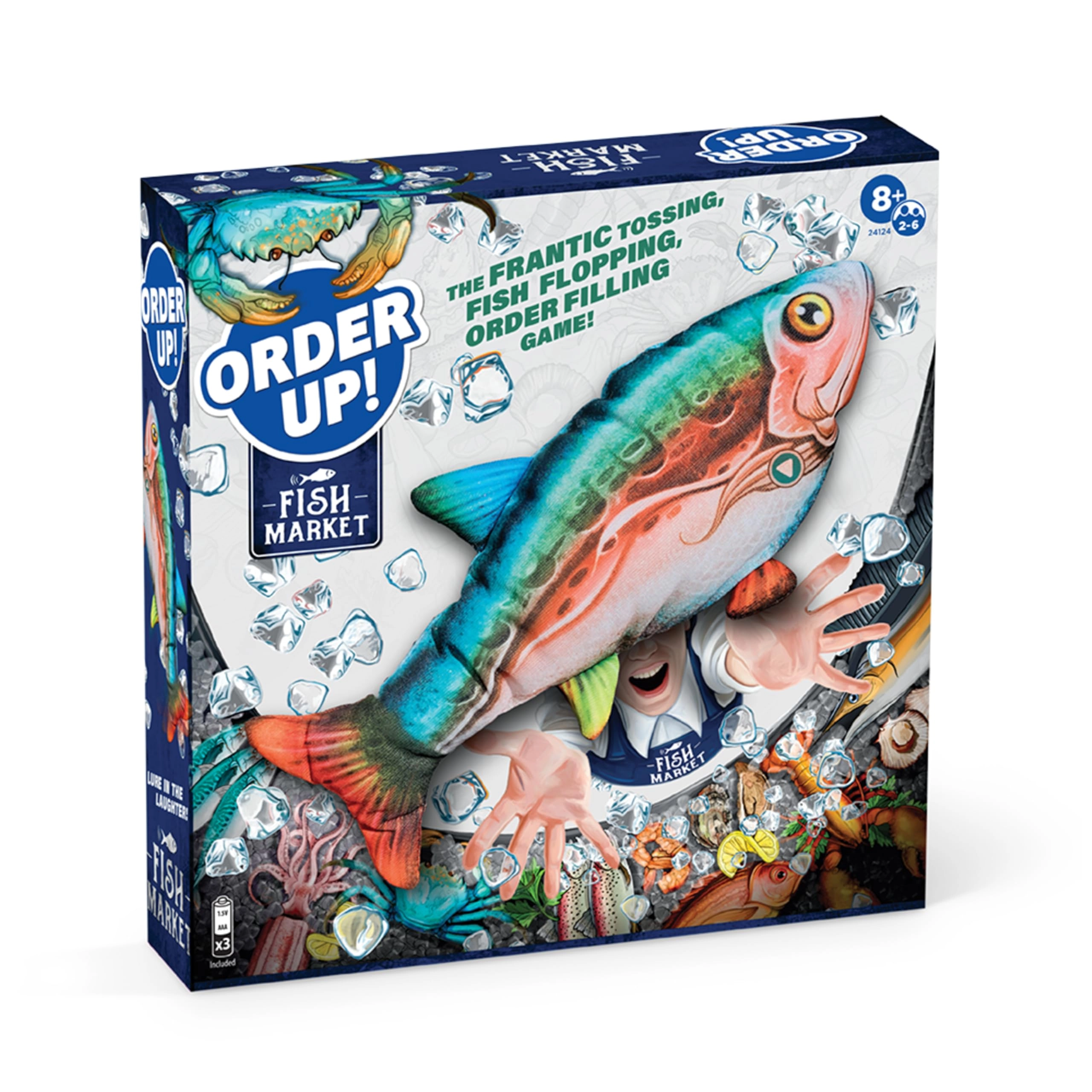 Playmonster Order Up Fish Market - Card Game