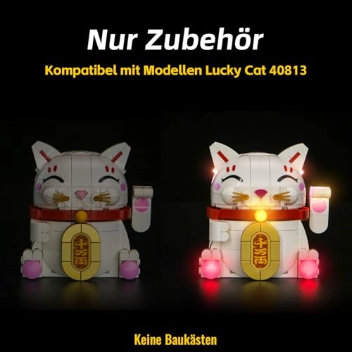 LED Light Set - Compatible with 40813 Lucky Cat USB