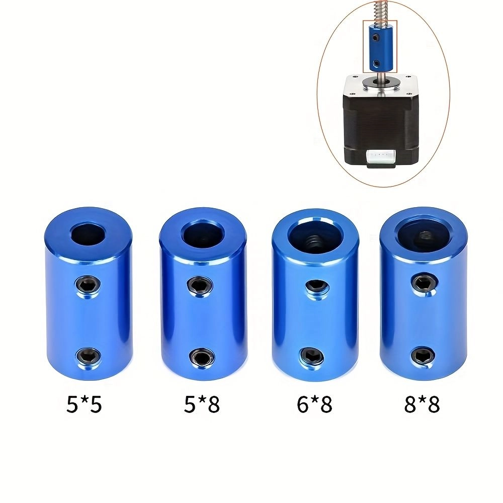 Generic Motor Coupler Connectors - 4Pcs 6x8mm