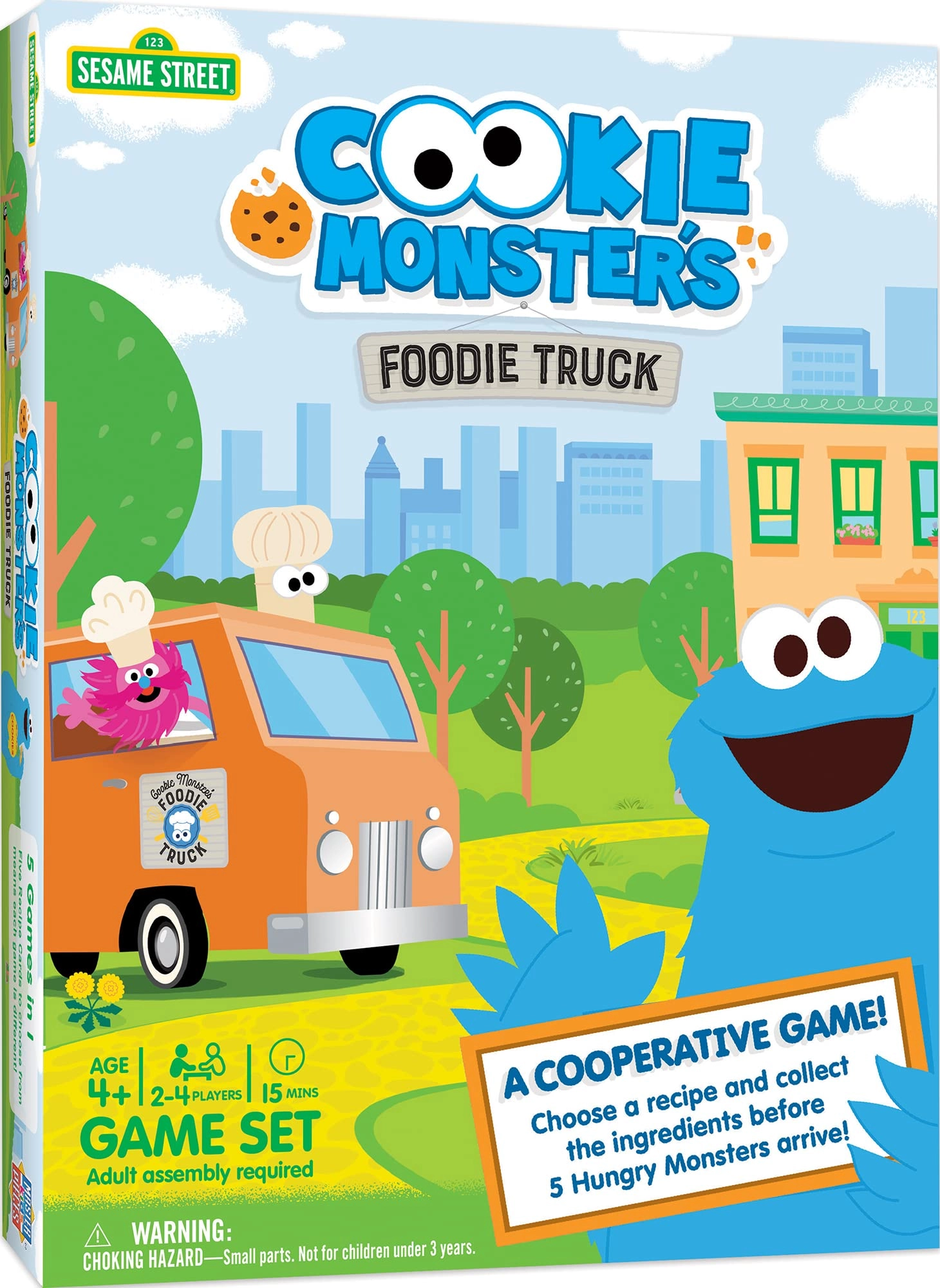 MasterPieces Sesame Street: Cookie Monster Cooperative Game