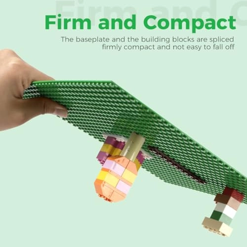 Peel and Stick Building Base plates - ABS Plastic 8pcs