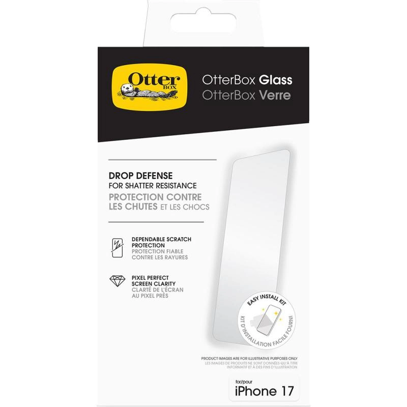Antimicrobial Shatterproof Glass Screen Protector for iPhone 17 Pro Max