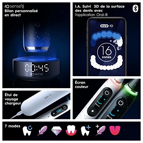 iO 10 - 4 Brush Heads Travel Case