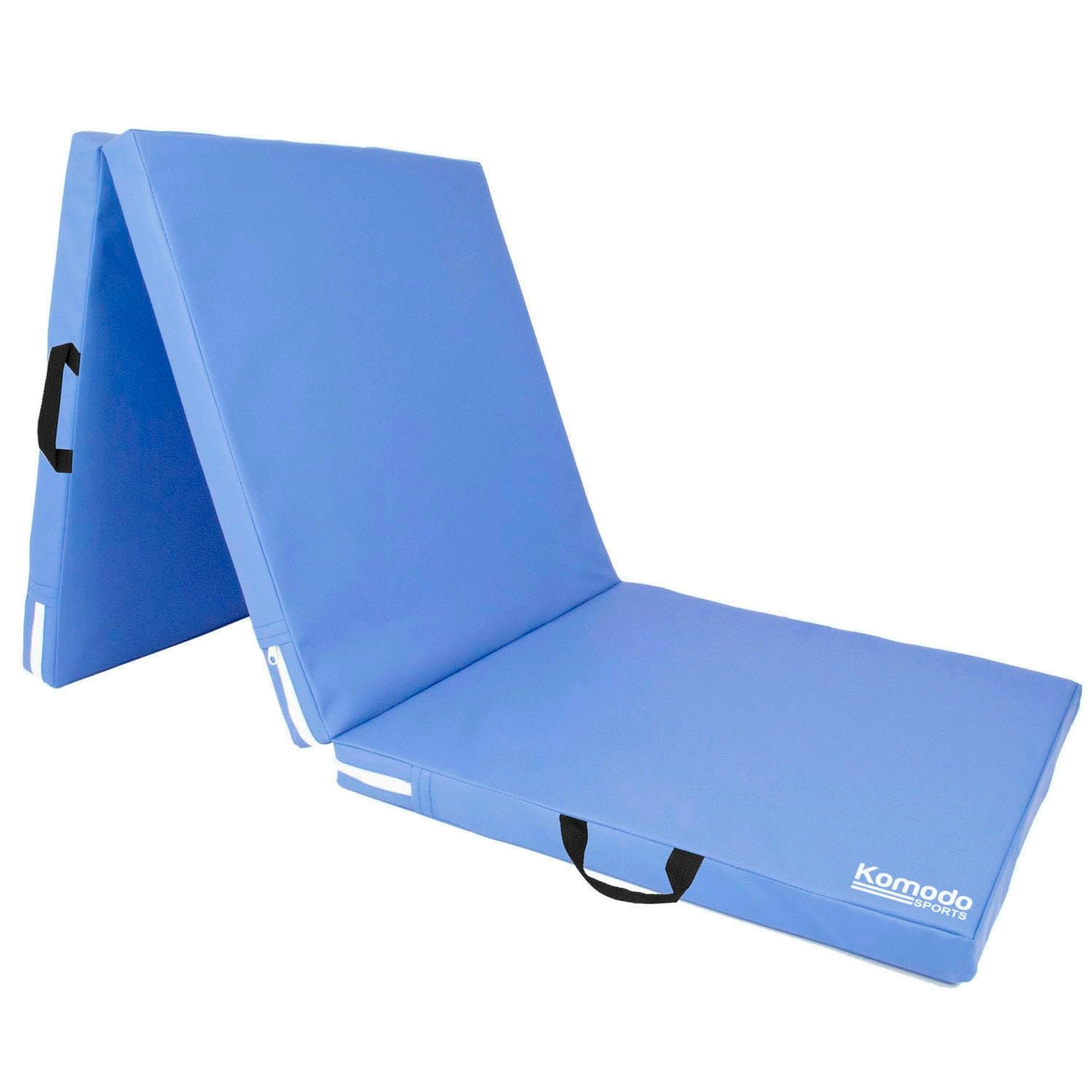 Komodo Tri Folding Yoga Mat - Faux Leather , Foam 5mm