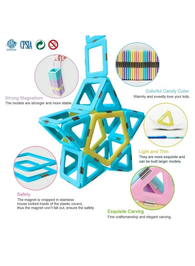 Magnetic Building Blocks - Construction 52 pcs