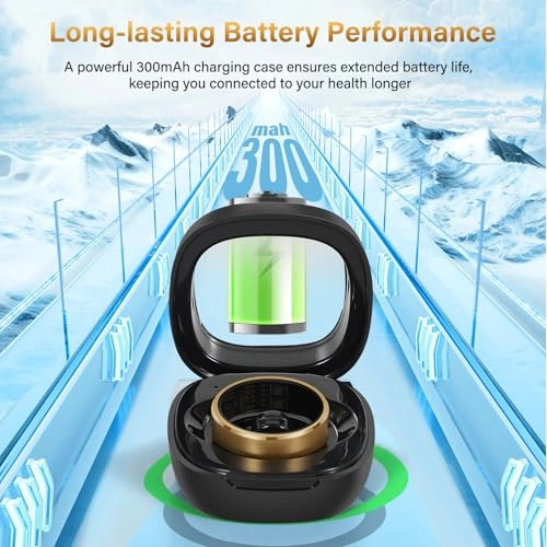 Smart Fitness Tracker Ring - 12#(21.4mm)