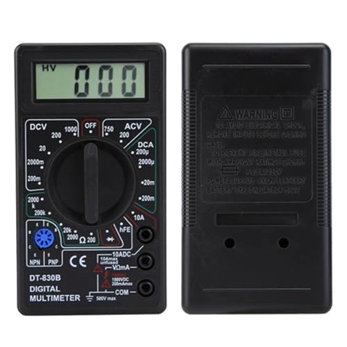 Fauitay DT-830B - Digital Multimeter Large LCD Display
