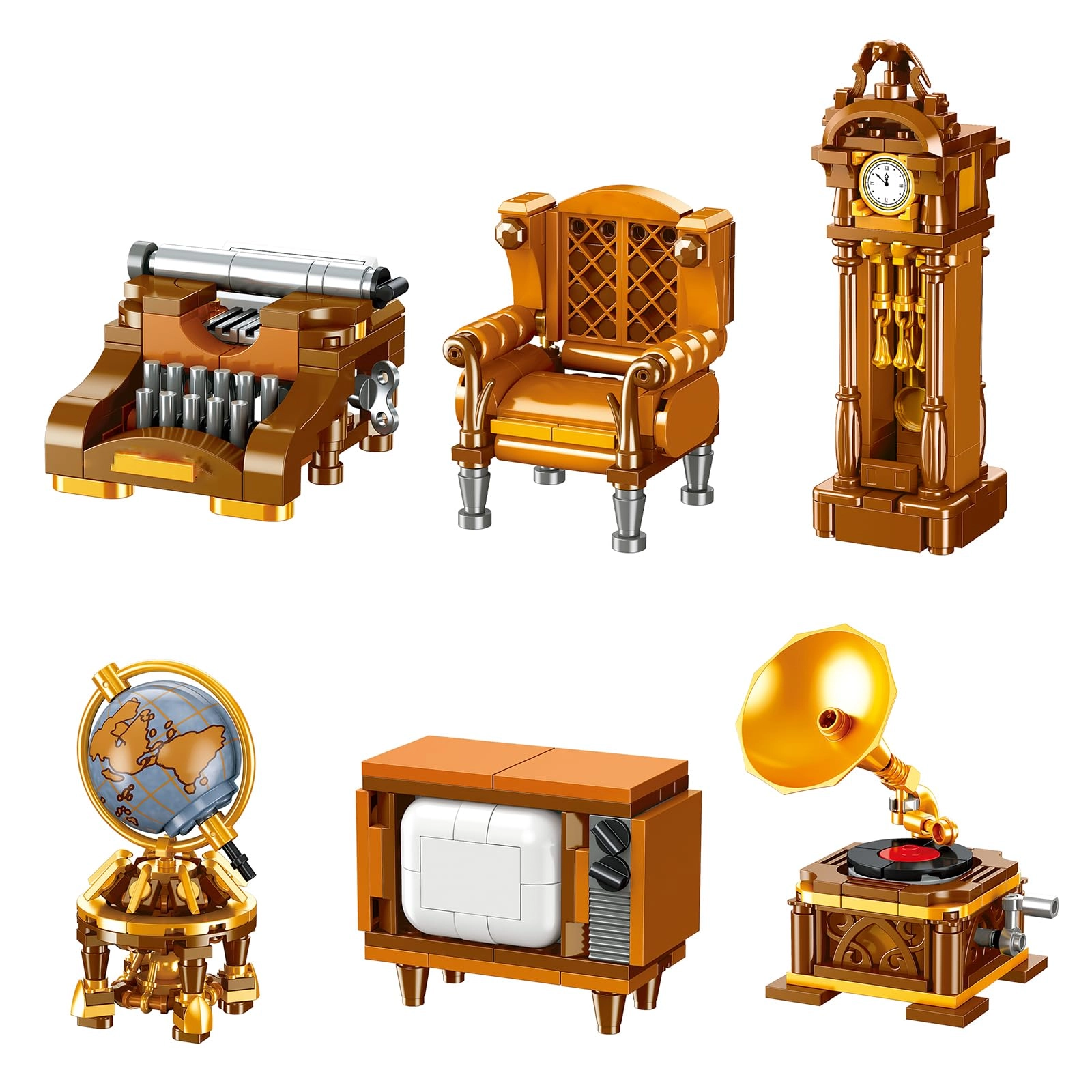 MEIEST Vintage Furniture Building Blocks - Victorian 465 pcs