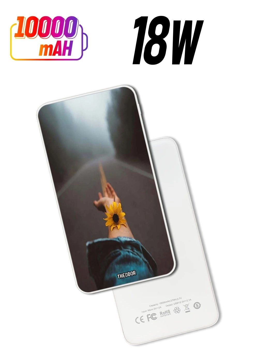 Theodor EX_PPBA173 - 10000mAh 18W Fast charging