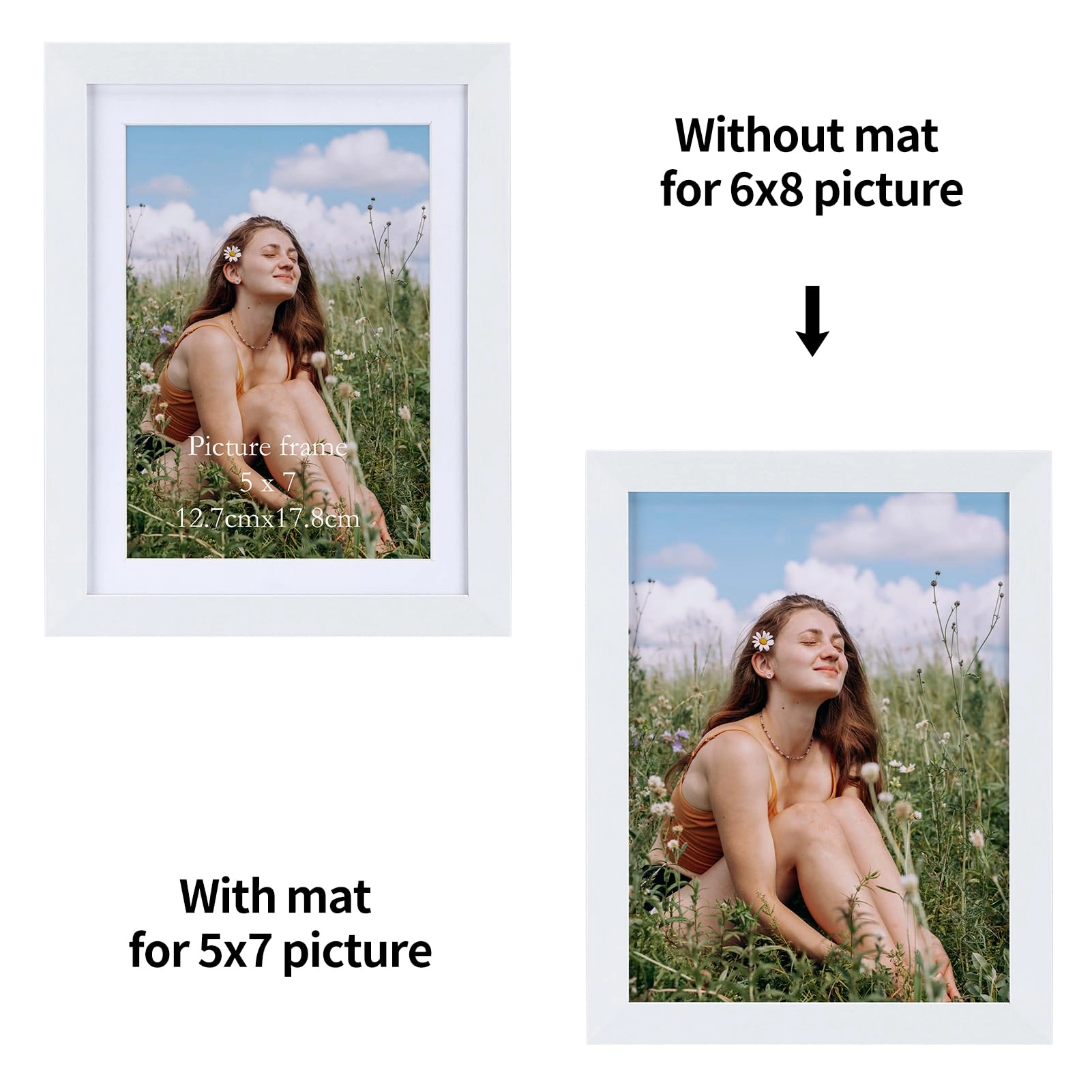 Photo Frames - 4x6/5x7 Pack