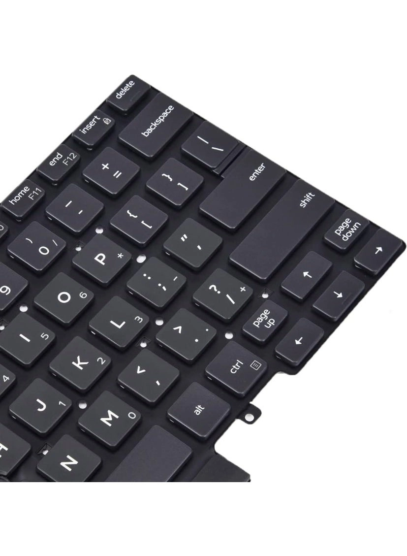 Latitude 3400 5400 5401 5410 5411 7400 7410 Series - Replacement Keyboard Backlit Pointer US Layout