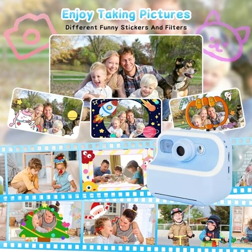 Kids Camera - Dual Camera Instant Print 32GB
