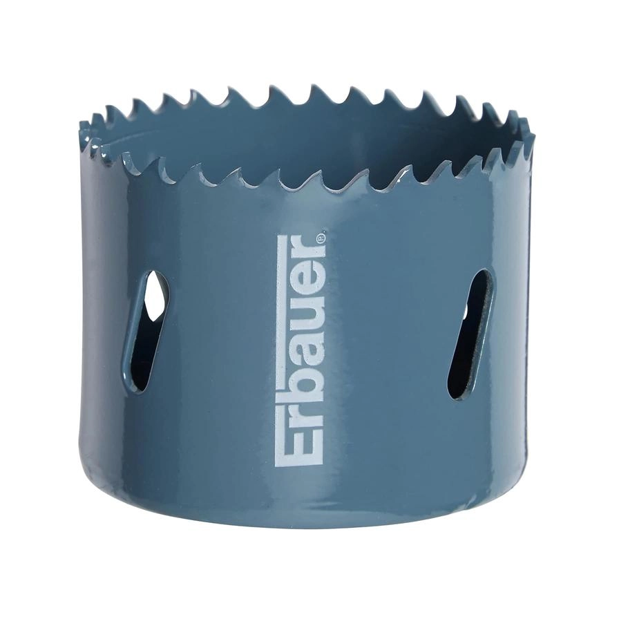 Erbauer Bi-Metal Holesaw - 57 millimeter wood|metal